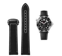 High Density Nylon leather strap For Omega New 300 Super Master AT150 Fabric AQUA men's 19mm 20mm