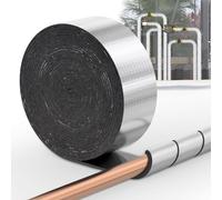 High Density Pipe Insulation Foam Tape with Self Adhesive for Noise Reduction Winter Pipe Wrap 10cm x 10m 10mm Thick Energy Saving Insulation Solution