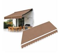High Density UV Protection Awning Fabric for Campervans & Garden Pergolas - Waterproof Fade Resistant Outdoor Furniture Cover Universal Fit (No Frame Included)