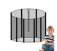 High-Density UV-Resistant Trampoline Replacement Net - Breathable Mesh for Kids - Perfect for Boys & Girls Weatherproof Safety Solution