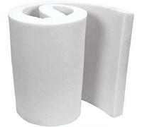 High-Density White Medium Firm Foam for Sofa Cushions Indoor & Outdoor Window Seating Foam Replacement Easy to Cut for DIY Art and Craft Ask for Custom Size (12" x 12" x 4")