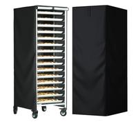 High-Density Zip Cover for Baking Racks - Bread Rack Protector for Kitchen Garage Basement Mudroom Hallway Balcony & RV Storage Solutions