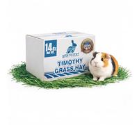 High Desert 2nd Cutting Timothy Hay for Rabbits, Guinea Pigs, 14 oz | Soft Leafy Texture With Balanced Fiber, Supports Healthy Digestion, Great For Chinchillas, Hand Packed in the USA, Low Dust