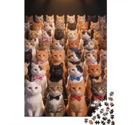 High Difficulty And Interesting 1000 Piece Jigsaw Puzzle Premium Paper Best Jigsaw Puzzles Many Cats Adult Puzzles Home Decor Mindfulness Puzzle Easter 70x50cm/1000pcs