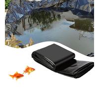 High Durability 4x4m Pond Liner Cover UV Resistant Polyethylene Easy to Use & Clean Ideal for Outdoor Water Features Heavy Duty Protection for Your Garden Pond