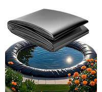 High-Durability Black HDPE Pond Liner for Fish & Koi Carp Waterfall & Garden Use 5 Thickness Size 2x2.5m Weatherproof & Tear-Resistant Membrane