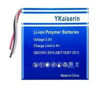 High-Durability Earphone Battery Compatible with Jabra Evolve 80 CP-GN650 AHB682828PS AHB472625PLT High Capacity 430mAh evolve 65 (652525 3line),with Full Tool Kits