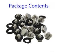 High Durability Nylon Clip Set for the Front Doors of the For Mazda CX5 (Model Years 13 16), Part Number KD5351SJ3A