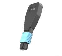 High Durability OM4 Fiber Loopback Cable Bend Resistant(8-B) | Supports 40G/100G networks, low insertion loss ≤0.6dB, return loss ≥20dB, for ideal for high-speed testing