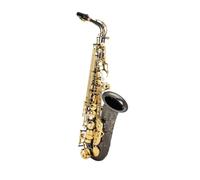 High Eb Alto Saxophone Brass Black Nickel Gold E Flat Woodwind Instrument With Accessories (Color : 01)