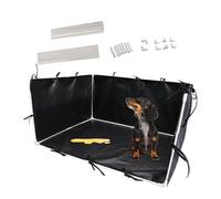 High Edge Pee Pad Holder, Puppy Potty Tray, Adorable Dog Training Trays with Raised Walls, Pet Toilet Accessory, Spillproof Pee Pad Container, Small Medium Dogs Use for Corgie French Bulldog