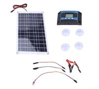 High Efficiency 200W Monocrystalline for Solar Panel Kit 100A MPPT Controller Dual USB for Caravan Marine Farm for battery Charging Station