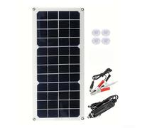 High Efficiency 30w Solar Panel Portable Monocrystalline Silicon With Usb Car Charger For Outdoor Camping Rv Boat Power Supply
