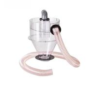 High-Efficiency 4" Cyclone Dust Separator for Dust Collectors - Clear ABS devise for Real-Time Monitoring, 1pcs