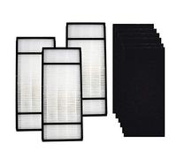 High Efficiency 4-in-1 True HEPA Replacement Filter, Compatible Air Purifier, Removes Odors and 99.7% of Airborne particles