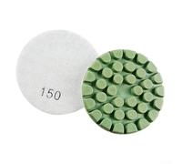 High Efficiency 4 Inch Polishing Pads for Concrete, Cement, and Granite Floor Surfacing (Grit 150)