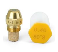 High Efficiency 80 Degree Metal Nozzle for Industrial Furnaces with 14 GPH Heat Coal Nozzle