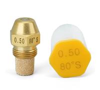 High Efficiency 80 Degree Metal Nozzle for Industrial Furnaces with 14 GPH Heat Coal Nozzle