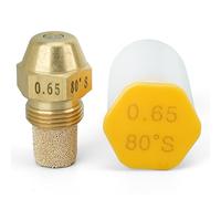 High Efficiency 80 Degree Metal Nozzle for Industrial Furnaces with 14 GPH Heat Coal Nozzle