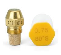 High Efficiency 80 Degree Metal Nozzle for Industrial Furnaces with 14 GPH Stove Nozzle