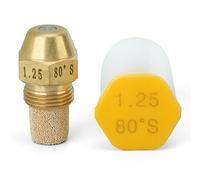 High Efficiency 80 Degree Metal Nozzle for Industrial Furnaces with 14 GPH Stove Nozzle