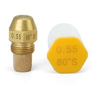 High Efficiency 80 Degree Metal Nozzle for Industrial Furnaces with 14 GPH Stove Nozzle