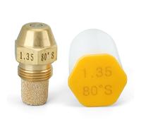 High Efficiency 80 Degree Metal Nozzle for Industrial Furnaces with 14 GPH Stove Nozzle