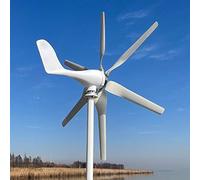 High-Efficiency 800W Wind Turbine 12V 24V 48V with MPPT Controller 6-Blade Home Wind Generator for Off-Grid Renewable Energy Solutions