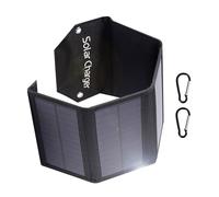High Efficiency 8W 5V Single USB Output Solar Charging Cell Plate Compact Folding Plates Device Portable Device for Camping
