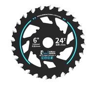 High Efficiency Alloy Circular Chainsaw for Smooth Cut Produced for Lithium Electric Chainsaw 24 Alternate Teeth Lightweight
