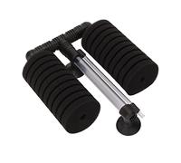 High Efficiency Aquarium Double Bio Sponge Filter with Easy-to-Clean Mechanism for Fish Tank, Ideal for Ornamental Fish, Includes 2 Filters