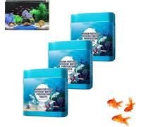 High-Efficiency Aquarium Water Purification Tablets, Portable Water Purification Tablets, Keep the Waters Clear, Safe and Gentle Formula, for Freshwater Aquariums (3box)