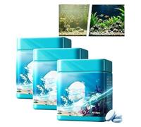 High-Efficiency Aquarium Water Purification Tablets,Water Purification Tablets for Fish Tank,Portable Water Purification Tablets,Keep the Waters Clear,Gentle Formula, for Freshwater Aquariums (2)