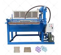 High-Efficiency Automatic Egg Tray Carton Making Machine - Waste Paper Recycling System for Egg Cartons, Cake & Food Tray Production