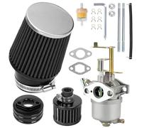 High Efficiency Carburetor for Coleman CT100U CC100X SK100 Predator 79cc 97cc 100cc Engine Mini Bike Go Kart Powermate edger 152F 154F 156F GEN1100 Generator Pump Water Parts(Black)