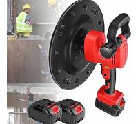 High-Efficiency Cement Smoothing Machine, 1680W Handheld Wiper for Plastering with Brushless Lithium Battery, Includes Trowel and Tools