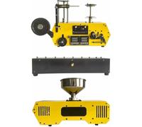 High-Efficiency Coil Winding Machine and Filament Extruder Recycler, 500G/H Output, Adjustable Temperature for 3D Printing Filament