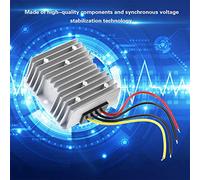 High Efficiency DC-DC Converter Regulator 12V to 24V 10A Power Supply for