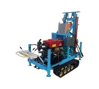 High Efficiency Diesel Drilling Machine - Portable Tractor-Mounted Rig for Household Drinking Water, Agricultural Irrigation & Small Engineering Projects, Hydraulic Drive with Complete Aessories