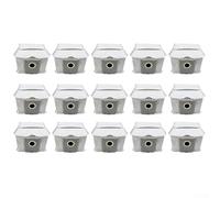 High Efficiency Dust Bags for Yeedi S16 Plus Robot Vacuum - Meltblown Fabric Filter Replacement Kit with Sealed Closure Easy Install Spare Parts 6 Count(15pcs)