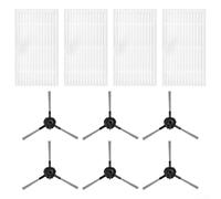 High Efficiency Filter And Side Brush Kit Compatible With For Cleanova For W7 W11 W15 And Vexilar For W7 W9 W11 W15 Robot Vacuum Cleaner Replacement Parts