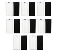 High Efficiency Filter Compatible With For Xiaomi For Mijia E5 Robot Vacuum Cleaner Accessory C108 Made From Robust Material To Trap Fine Particles And Improve Air Quality 8 Pieces(8PCS)