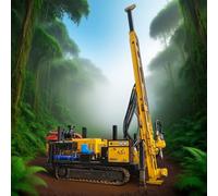 High-Efficiency Full Hydraulic Core Drilling Rig for Geological Exploration - Portable Rock Core Drill with Deep Borehole Capability and Heavy Duty Performance