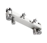 High Efficiency Guitar Bridge Sanding Tool For Smooth Adjustments Aluminum Alloys With 4 Way Positioning And Sandpaper Guitar Bridge Adjustments Tool