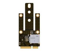 High Efficiency Key To MPCIE Adapter Card With Card Slot For Networking Module