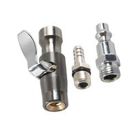 High Efficiency Locking Air Chuck 1/4Inch FNPT Closed Flows for Secure Tire Inflation Tire Pressure Adjustment Closed Air Chuck