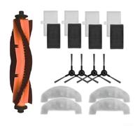 High Efficiency Main Side Brush and Filter Mop Cloth Kit for Mova E10/E20 PLUS Vacuum Cleaners