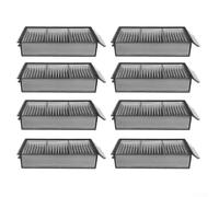 High Efficiency Mesh Screen Filter Compatible With For Dreame For X50 Ultra Master L40s L50 Pro Ultra And For Mova V50 Ultra Robot Vacuum Cleaner Spare Parts Set(8pcs)
