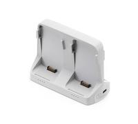 High Efficiency Parallel Charging Adapter For UAV Double Battery Charging Adapter Dock Holder White Gray