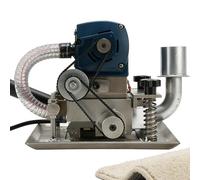 High-Efficiency Portable Carpet Trimmer, 500w Flat Rug Shearing Machine with 15000rpm & Depth Control, 3-Inch Blade for Handmade, Tufted Carpet Cleaning & Surface Leveling